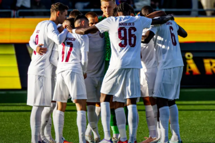 CFR Cluj, mesaj emoționant pentru fani, după înfrângerea cu 7-2 cu BK Haecken!: „Încă o dată: vă cerem scuze”