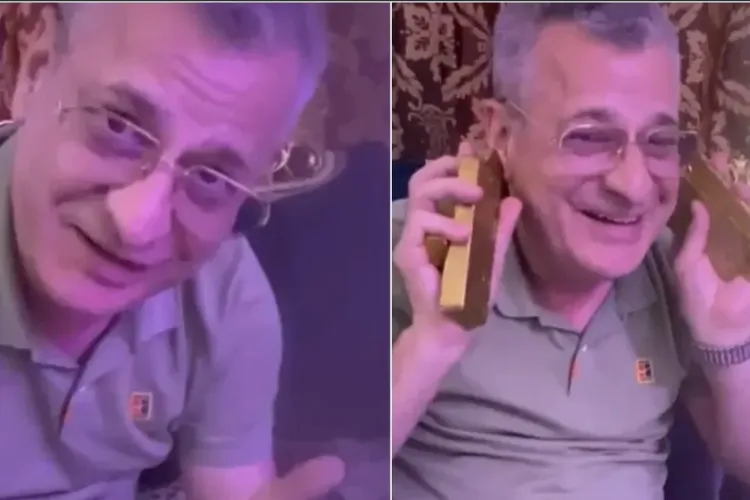 Nelu Varga, prins cu lingourile de aur! Patronul CFR Cluj spune că imaginile i-au fost furate din telefon și explică totul