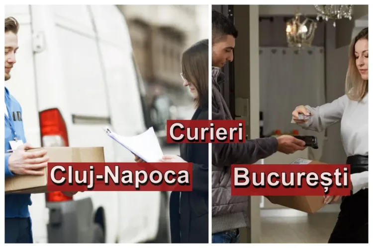 Clujeancă „șocată”: „Curierii din București livrează la... ușă!”/Reacția bucureștenilor: „Am avut șocul când am văzut că la Cluj curierii NU vin la ușă” 