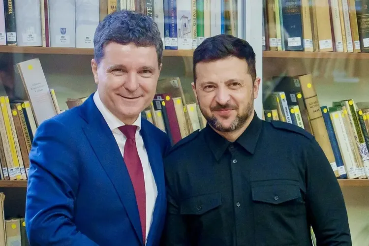 Nicușor Dan îl asigură pe Volodimir Zelenski că întreg poporul român este alături de Ucraina: „Admirăm reziliența voastră!”