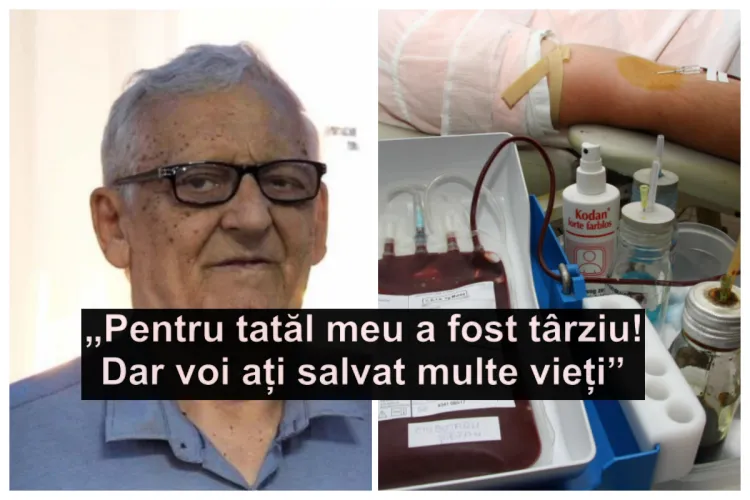 Mii de mulțumiri cititorilor Știri de Cluj! Familia clujeanului care a făcut un apel disperat la donare de sânge VĂ MULȚUMEȘTE: „Ați salvat multe vieți”