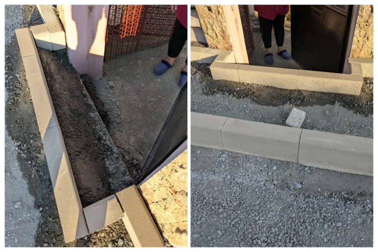 „Dorel” lovește din nou la Cluj! Clujenii din Baciu, „sechestrați” în locuințe, după montarea de borduri noi: „Te doare mintea. Prostia cât casa” FOTO