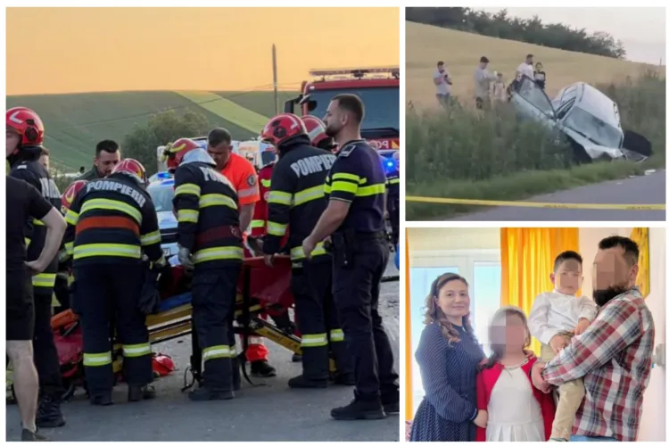 Șoferul care a omorât o tânără mămică și l-a rănit grav pe fiul ei de 4 ani, în accidentul din Viișoara, a fost arestat. După două luni și 2 copii orfani!