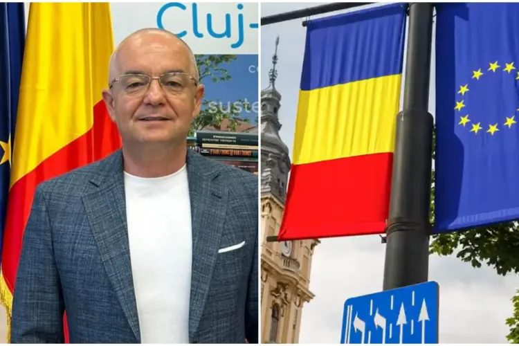 VIDEO. Emil Boc, un nou mesaj despre importanța tricolorului: „Clujul respectă steagul tricolor. Tricolorul nu este doar o pânză în trei culori”