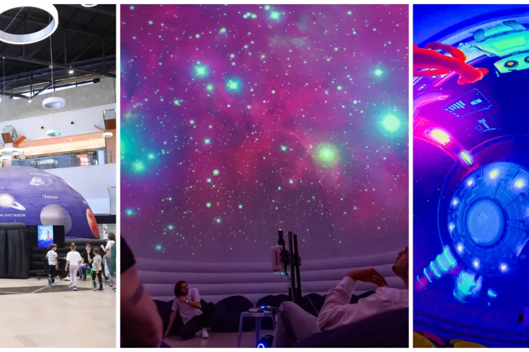 O experiență unică te așteaptă la Planetariul Iulius Mall Cluj: Călătorii interstelare și proiecții 360 de garde, o aventură pentru toată familia FOTO