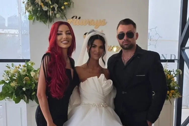 Frumoasa clujeancă de la „Insula Iubirii”, apariție de „răpitoare” la nuntă alături de noul iubit, și el fost concurent în emisiune. Ispita a strălucit!