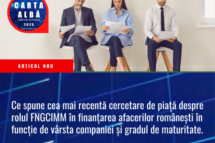 Ai idei, planuri și piața de desfacere pentru afacerea ta, dar nu ai garanții pentru un credit? FNGCIMM garantează pentru tine. Încrederea s-a dublat!