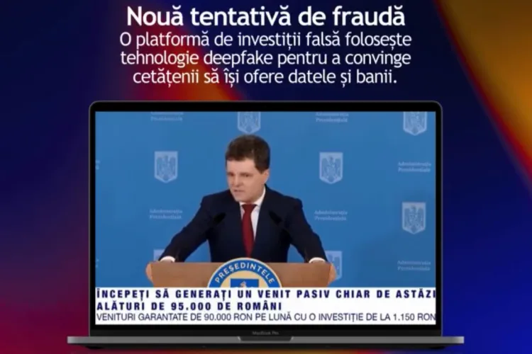 ALERTĂ DNSC: Imaginea președintelui Nicușor Dan, folosită în reclame false pentru „investiții rapide”! Internauții, expuși unei fraude periculoase