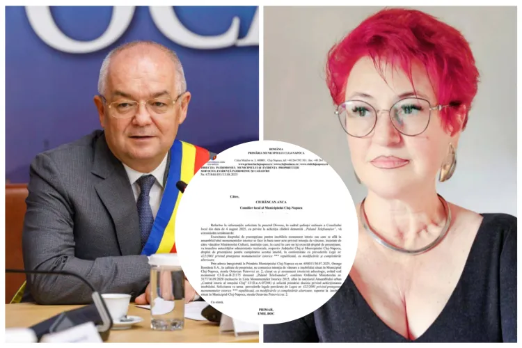 Primarul Boc acuzat de un consilier local: „Ne-a mințit că nu știe nimic. Ce se ascunde în spatele tranzacției cu Palatul Telefoanelor?”