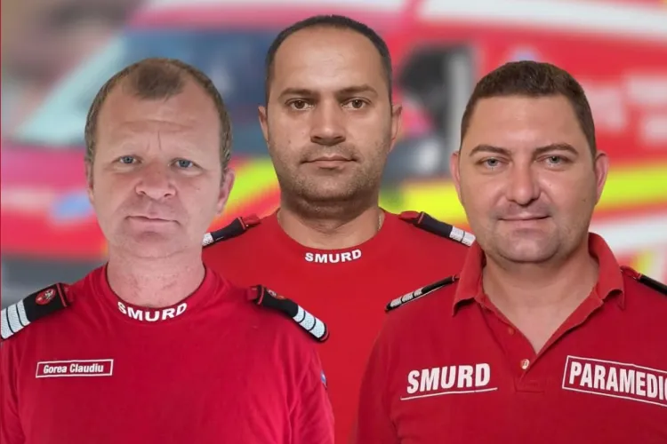 Ei sunt cei trei paramedici care au ajutat o mămică să nască în ambulanță, deoarece nu au apucat să ajungă la maternitate: „Nu mai pot. Simt că începe”