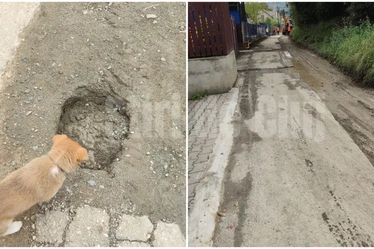 Scandal pe o stradă din Cluj: Canalizare „vai și amar”, asfalt turnat peste și apă care intră în curți. „La cât plătiți impozit, nu meritați asfalt!”