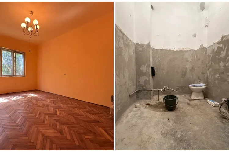 O altă ofertă „bombă” lovește piața imobiliară din Cluj: Prețul exorbitant al unui apartament nefinisat, într-o „vilă” care stă să se dărâme FOTO