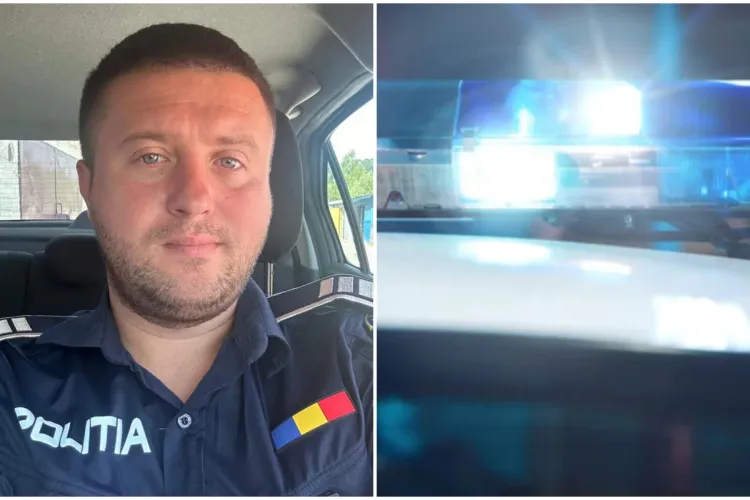 Polițistul înjunghiat în Lupeni absolvise Școala de Poliție din Cluj-Napoca. Boboc Sebastian și-a riscat viața pentru un tânăr 