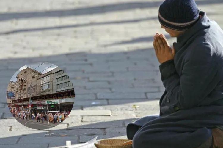 Piața Mărăști provoacă scandal zilnic în Cluj-Napoca! Zeci de cerșetori, plapume pe jos și mizerie: „Ne e frică să mai trecem pe aici!”