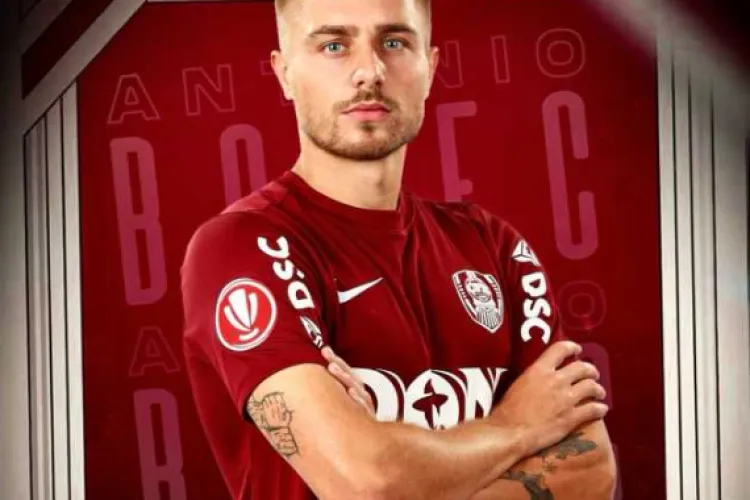 CFR Cluj rupe contractul cu un jucător croat! Fotbalistul pleacă după doar șase meciuri
