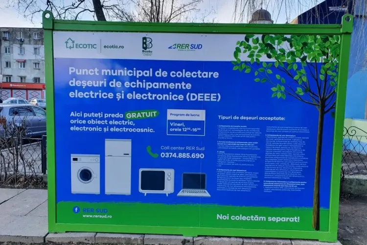 Clujenii scapă gratuit de electronice vechi! Primăria colectează DEEE între 8–30 septembrie, direct de acasă sau la punctele de predare