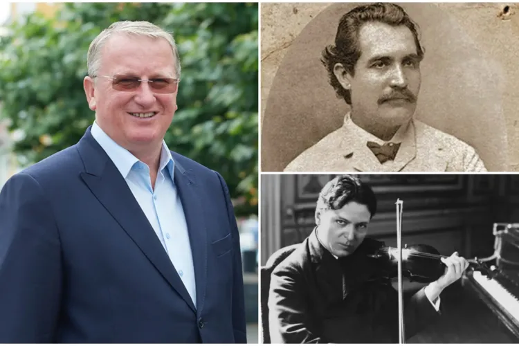 Omagiu adus lui George Enescu și Mihai Eminescu. Deputatul clujean Remus Lăpușan: „Cultura română merită promovată și prețuită”
