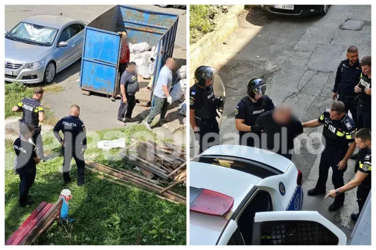 Operațiune ca-n filme la Cluj: Un clujean care a furat o mașină s-a baricadat într-o casă ca să scape de polițiști. Au intervenit negociatorii