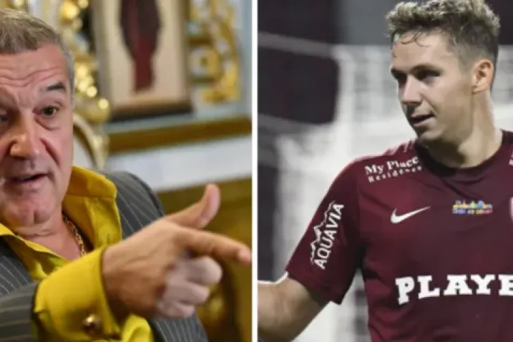 Lovitura verii, ratată de Gigi Becali: „Am fost la un milimetru să-l iau pe Louis Munteanu de la CFR Cluj” 
