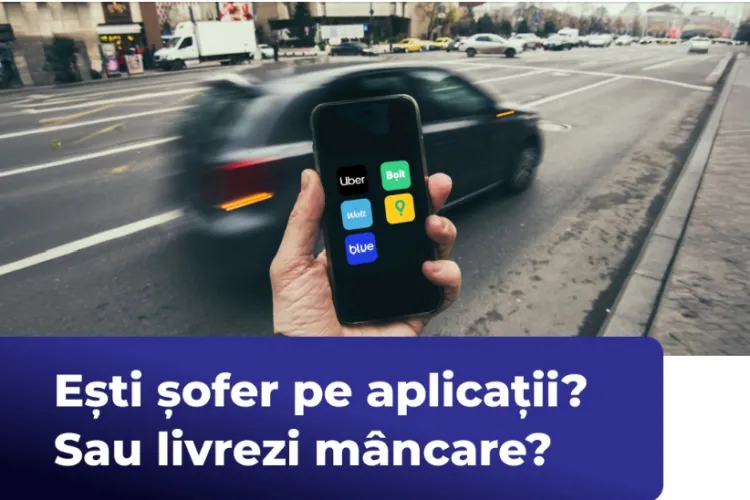 Șoferii Bolt și Uber din România își fac sindicat: SLPD va apăra drepturile șoferilor de ridesharing (peste 100.000) și ale livratorilor