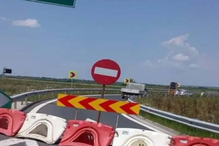 Alertă pentru șoferi! Restricții de circulație pe autostrada A10 Sebeș – Turda! Conduceți cu prudență 