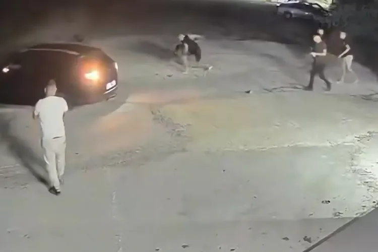 VIDEO. Un ardelean lovește intenționat cu mașina mai mulți tineri „ca la popice” în fața unui club de manele. Atenție, imagini cu puternic impact emoțional