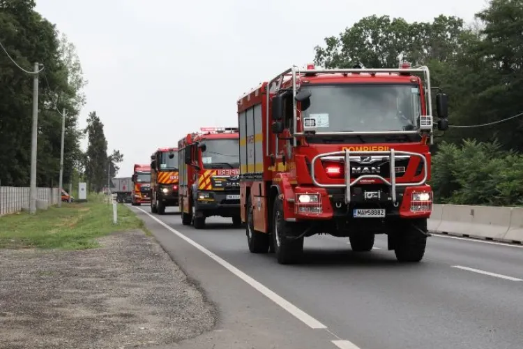 Trei echipaje de pompieri au fost trimise la o intervenție la Cojocna. Alarmă falsă! Incendiul nu s-a confirmat