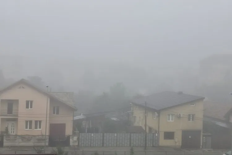 Toamna își spune cuvântul în Cluj! S-a anunțat COD GALBEN de ceață în această dimineață, iar vizibilitatea este aproape zero