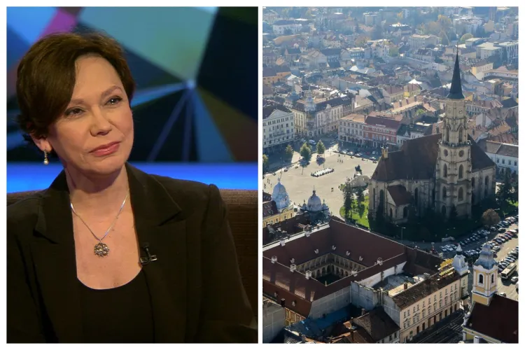 VIDEO. Oana Pellea îndrăgostită de Cluj: „Am cochetat cu ideea să părăsesc Bucureștiul să mă mut aici/ Din păcate, nu putem juca la Teatrul Național Cluj”