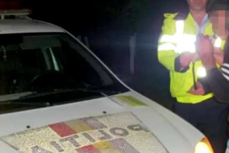 Mort de beat și cu permisul anulat, un șofer a intrat pe contrasens și era să producă o tragedie! Polițiștii au rămas mască la ce alcoolemie a avut