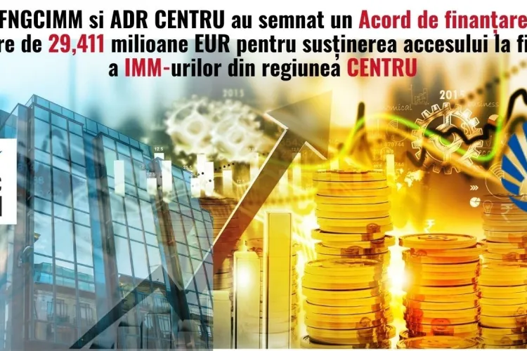 Sprijin financiar uriaș, fără precedent pentru IMM-urile din Regiunea Centru: 29 de milioane de euro pentru dezvoltare și inovare