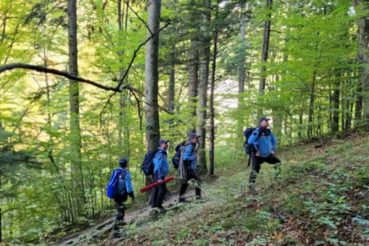 Doi turiști au urcat pe munte în pantofi și fără lanterne! Cum au fost găsiți de jandarmii montani după 15 ore de coșmar
