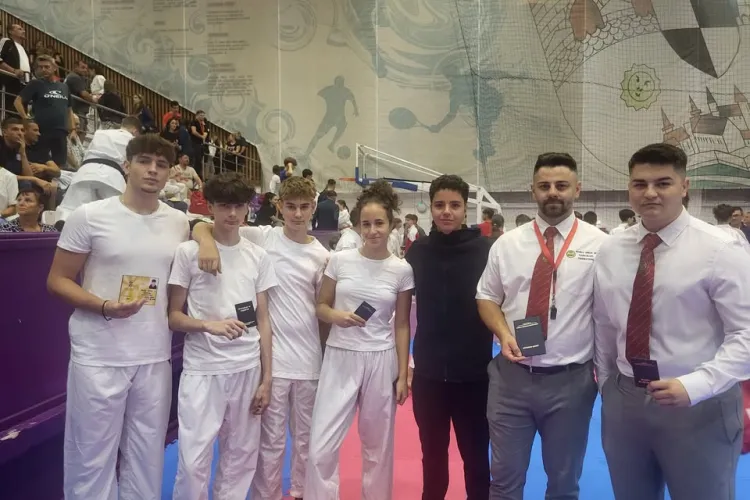 Ei sunt copiii de aur ai Clujului! Toți s-au întors cu medalii de la prestigioasa competiție Karate WUKF 2025