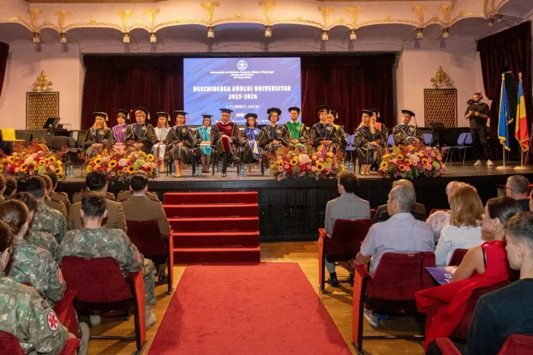 Anul universitar 2025-2026 a început azi la o Universitate de Medicină. Când încep cursurile la universitățile din Cluj și din România