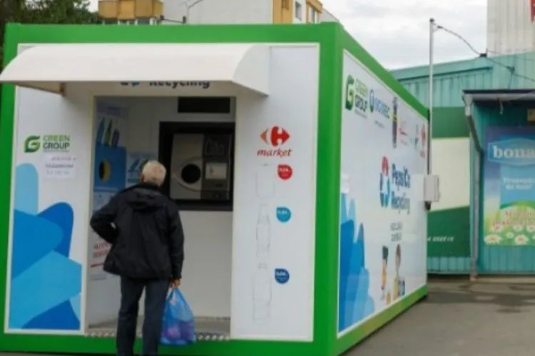 „Șmecherii reciclării” ajung și în Mănăștur. Ce metodă folosesc clujenii pentru a „fenta” aparatele de reciclare: „Nu le e rușine deloc!”
