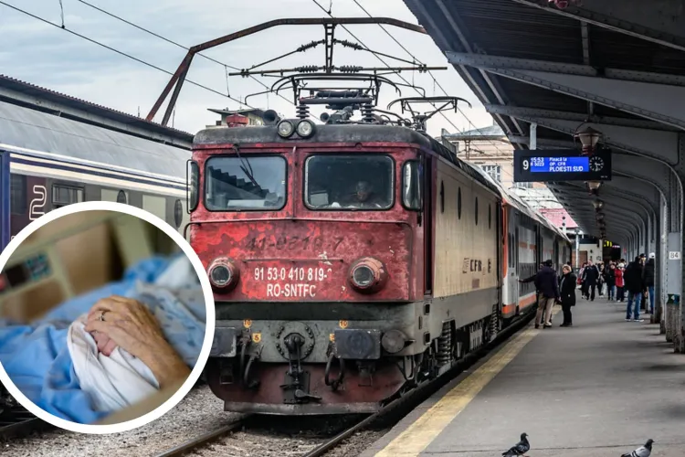 Pelerinaj cu peripeții: O femeie de 80 de ani, rănită după ce a căzut într-un vagon cușetă. Aceasta voia să ajungă la moaștele Sfintei Parascheva