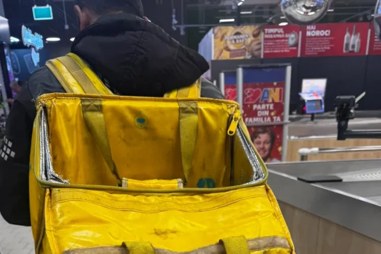 Dezbateri aprinse după ce un cunoscut youtuber din Cluj a postat o fotografie cu un livrator: „Mă voi gândi de două ori înainte de a comanda online” FOTO
