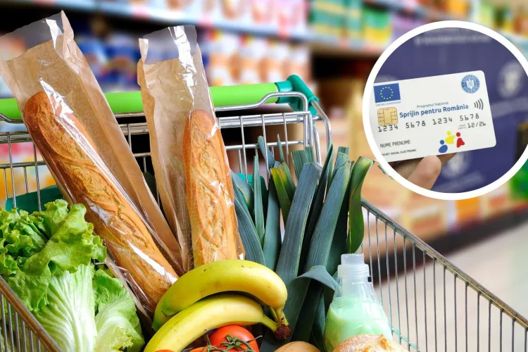Cardurile sociale, reîncărcate după luni de așteptare: Românii cu venituri mici primesc din nou sprijin pentru alimente de bază