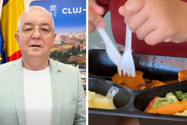 VIDEO. Mii de elevi din Cluj-Napoca primesc zilnic „O masă sănătoasă”! Peste 500 de mii de euro pentru copii care provin din familii cu venit redus