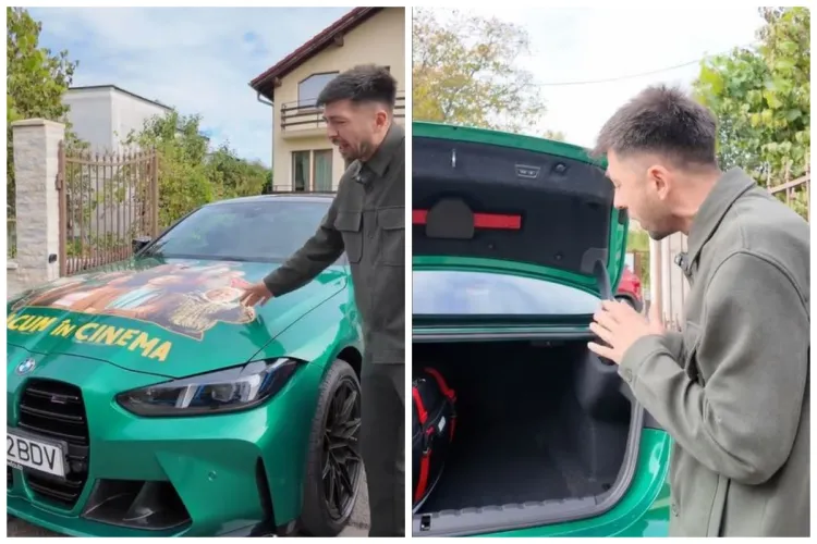 Mircea Bravo și-a luat BMW nou-nouț, dar ceva nu-i convine la el VIDEO