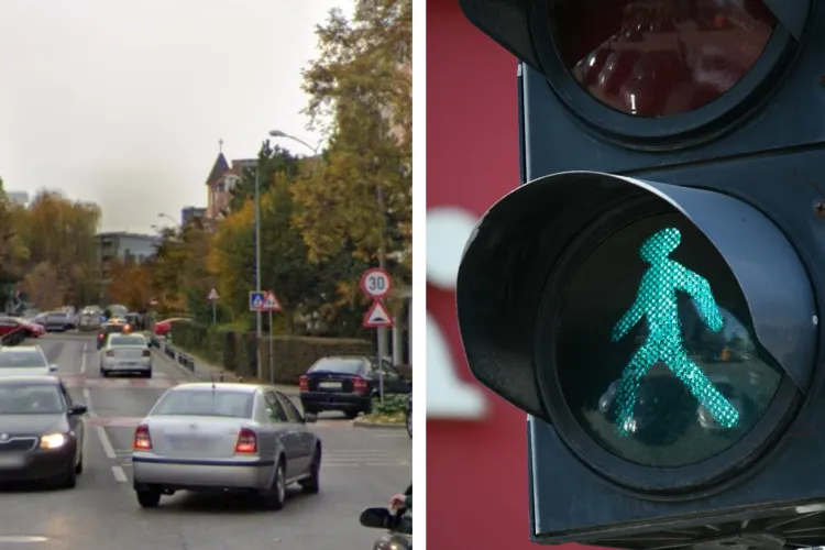 Trafic paralizat dimineața în Cluj-Napoca! Părinții elevilor de la Școala „Ion Agârbiceanu” cer semafor pe strada Anina pentru a scăpa de haosul zilnic!