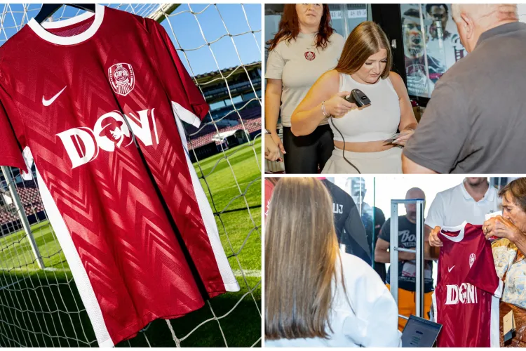 Nu ai apucat încâ să-ți ridici tricoul oferit de CFR Cluj? Nicio problemă: Echipa te așteaptă și săptămâna viitoare! Vezi aici programul complet