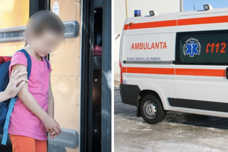 Momente de groază pentru o fetiță de 7 ani din Cluj! Aceasta a fost strangulată de un coleg de clasă: Minora a fost transportată de urgență la spital
