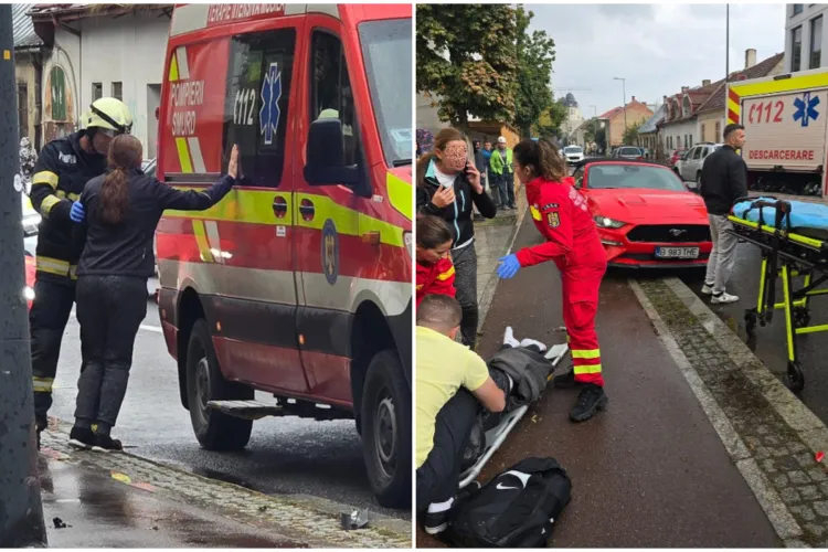 Copilașul de 12 ani lovit pe trotuar de un Mustang condus de un șofer din Bistrița este în stare gravă la spital. Toată lumea se roagă pentru el