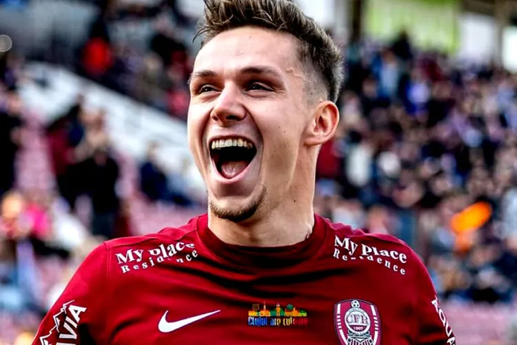 CFR Cluj revine de la 0-1 cu FC Hermannstadt și se apropie la 6 puncte de play-off. Louis Munteanu a arătat de ce valorează 5 milioane de euro