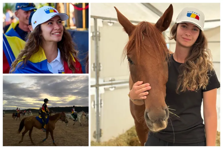 O elevă din Cluj în topul mondial la anduranță ecvestră: „Ana, suntem mândri de tine!” FOTO