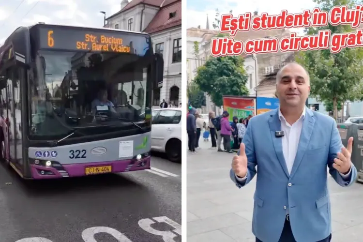 VIDEO. În Cluj-Napoca, studenții circulă gratuit cu autobuzul! Cum pot tinerii să obțină gratuitate la transportul public în 2025–2026
