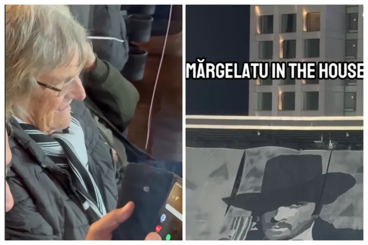 VIDEO. Moment emoționant pentru Florin Piersic pe Cluj Arena. Fanii U Cluj i-au făcut lui „Mărgelatu” o surpriză care l-a impresionat profund