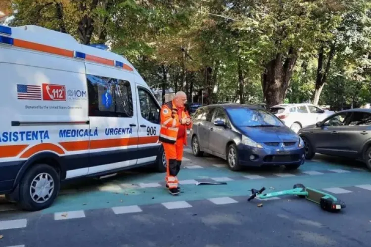 Blestemul trotinetelor! Un bărbat de 58 de ani a murit, după ce a căzut de pe o trotinetă electrică. A fost operat în regim de urgență 