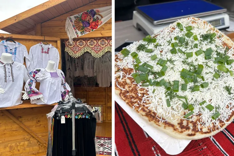 În Piața Unirii s-a deschis târgul „Zestrea – Taine din palmă de ardelean”! Dulciuri, brânzeturi, vinuri și tradiții ardelene te așteaptă 